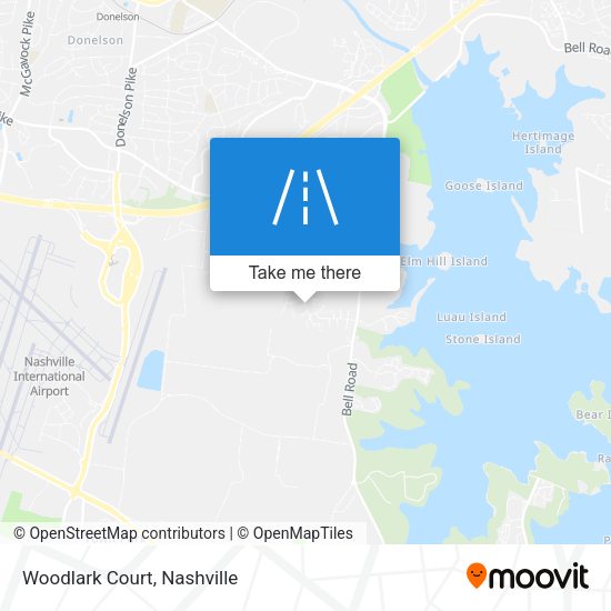 Mapa de Woodlark Court