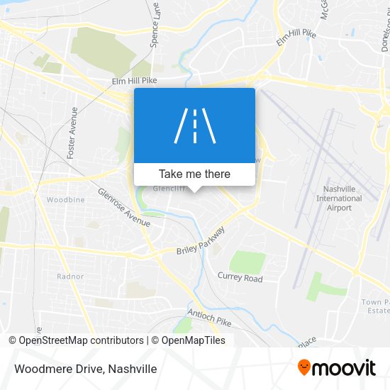 Mapa de Woodmere Drive