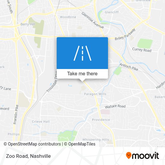 Mapa de Zoo Road