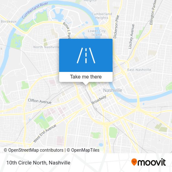 10th Circle North map