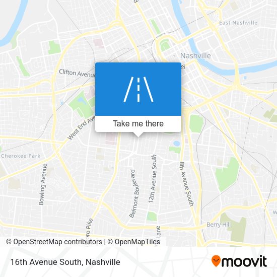 Mapa de 16th Avenue South
