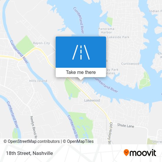 Mapa de 18th Street