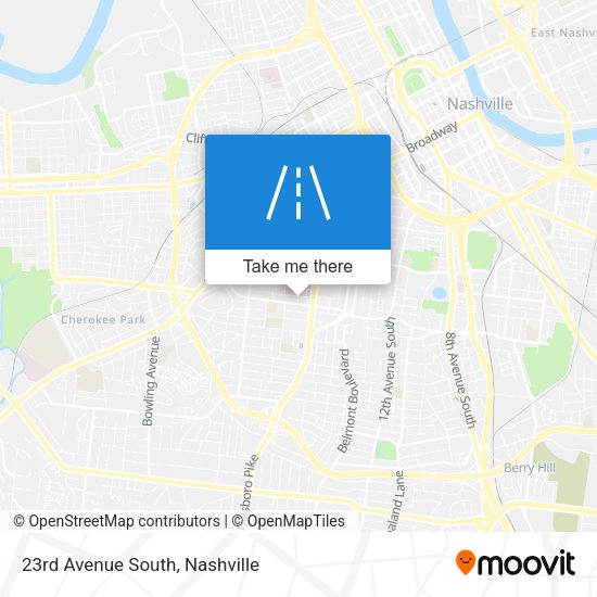 Mapa de 23rd Avenue South