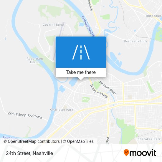 Mapa de 24th Street