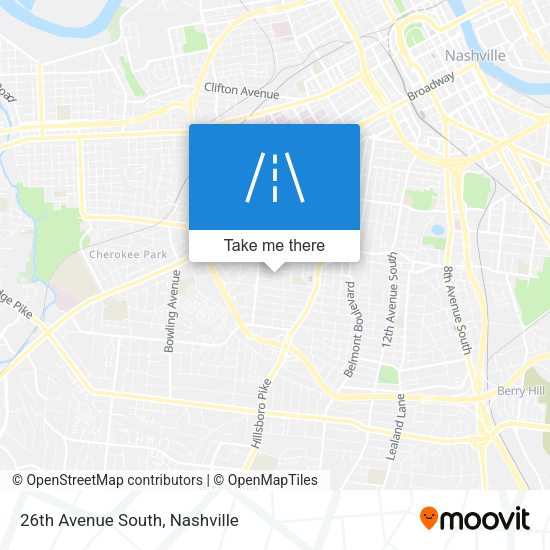 26th Avenue South map