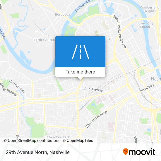 Mapa de 29th Avenue North