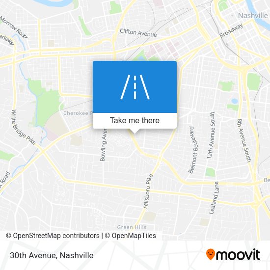 Mapa de 30th Avenue