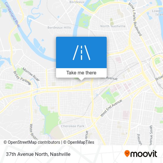Mapa de 37th Avenue North