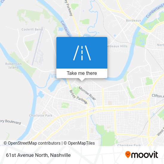 Mapa de 61st Avenue North