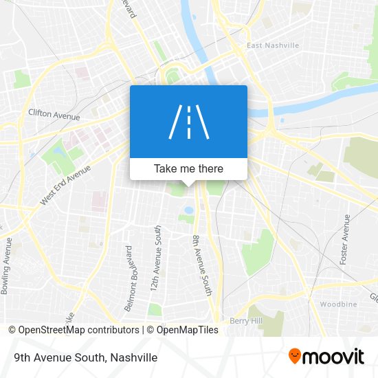9th Avenue South map