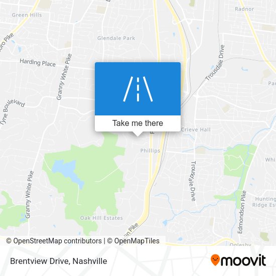 Mapa de Brentview Drive