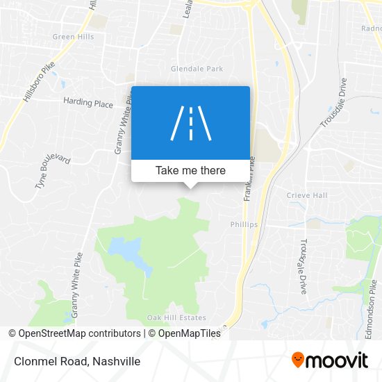 Mapa de Clonmel Road