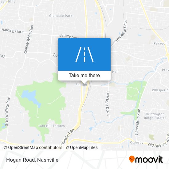 Mapa de Hogan Road