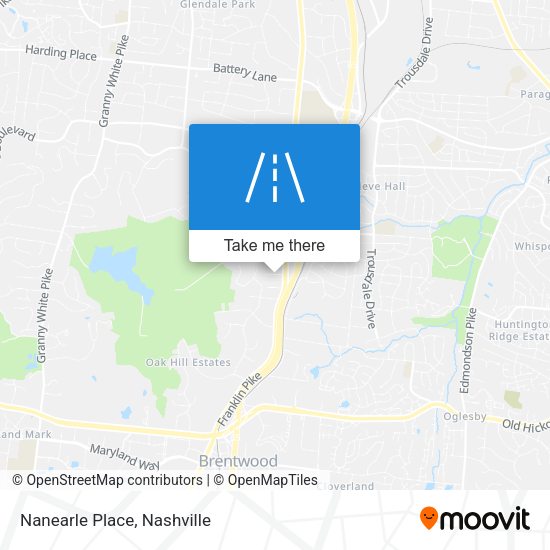 Mapa de Nanearle Place