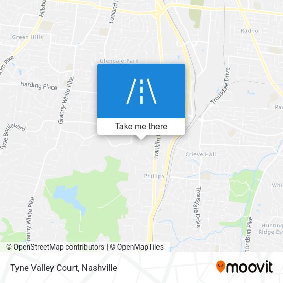 Tyne Valley Court map