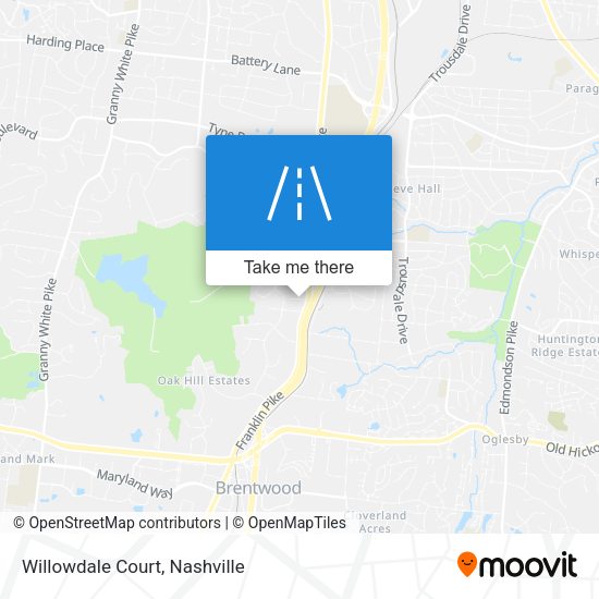 Willowdale Court map