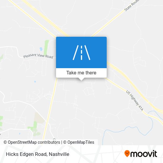 Mapa de Hicks Edgen Road