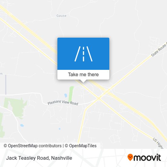 Mapa de Jack Teasley Road