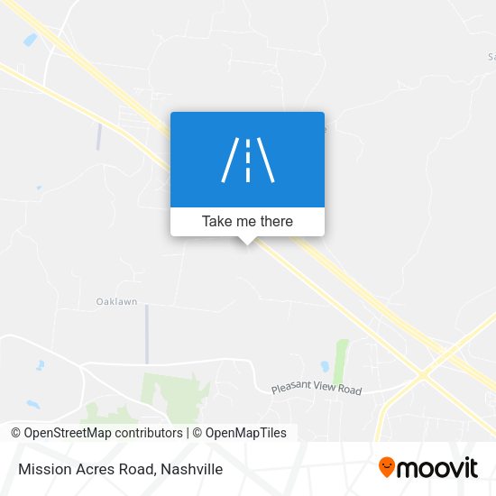 Mission Acres Road map
