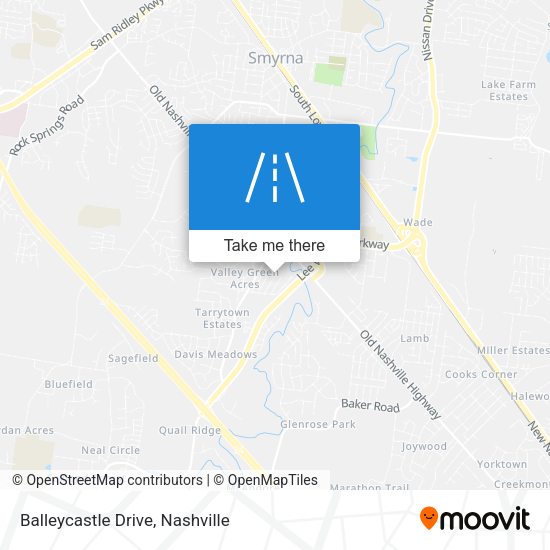 Balleycastle Drive map