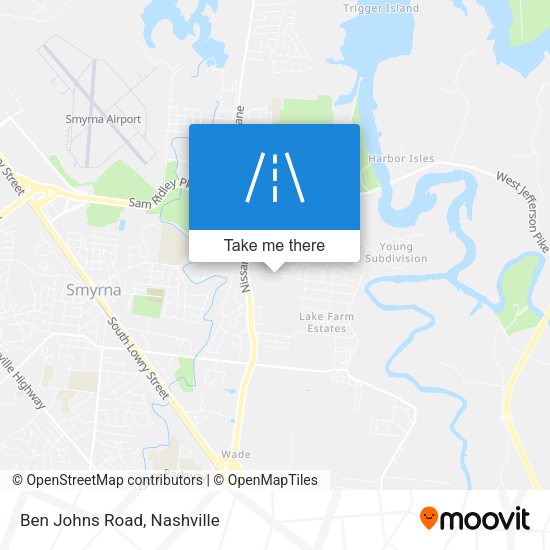 Mapa de Ben Johns Road