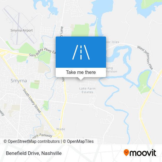 Mapa de Benefield Drive