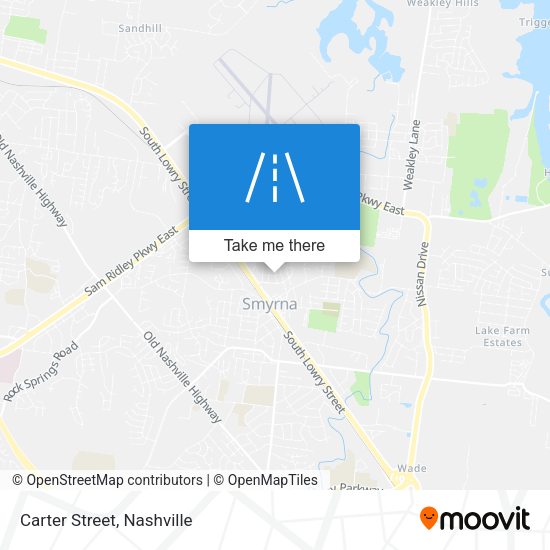 Mapa de Carter Street