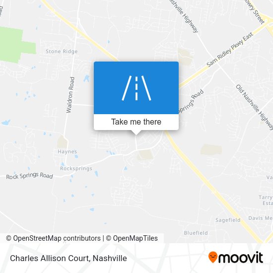 Charles Allison Court map