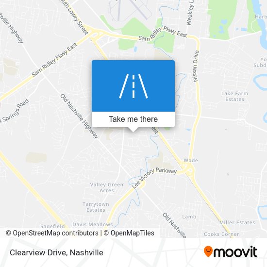 Clearview Drive map