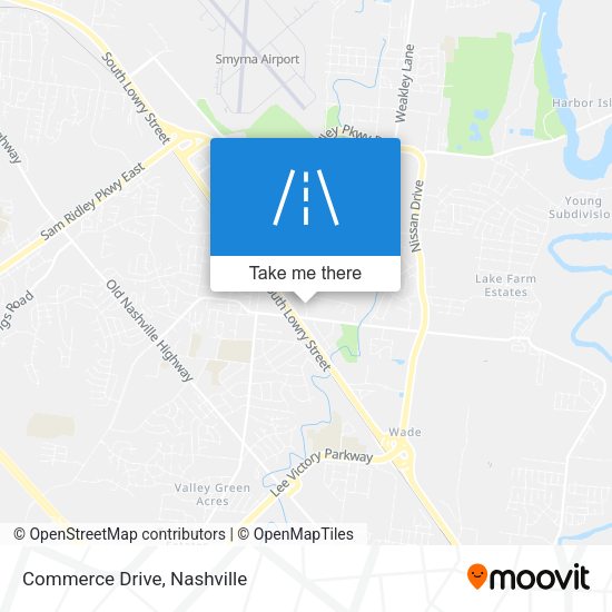 Mapa de Commerce Drive