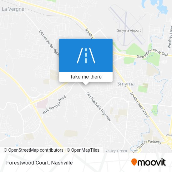 Mapa de Forestwood Court