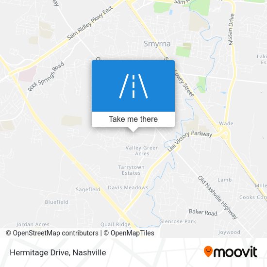 Mapa de Hermitage Drive