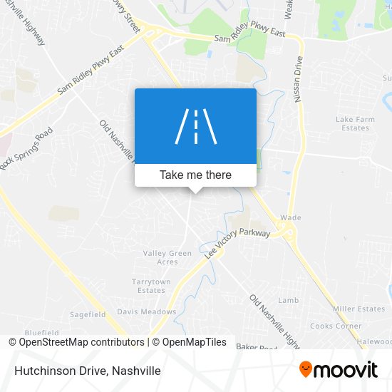 Mapa de Hutchinson Drive