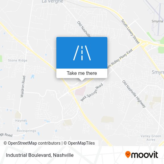 Industrial Boulevard map