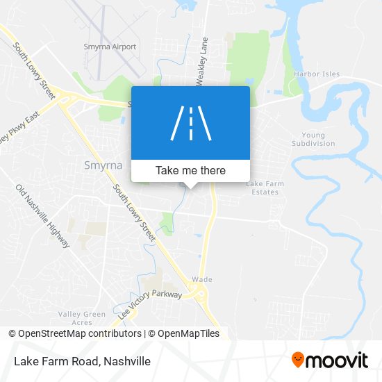 Mapa de Lake Farm Road