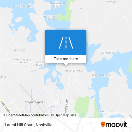 Laural Hill Court map