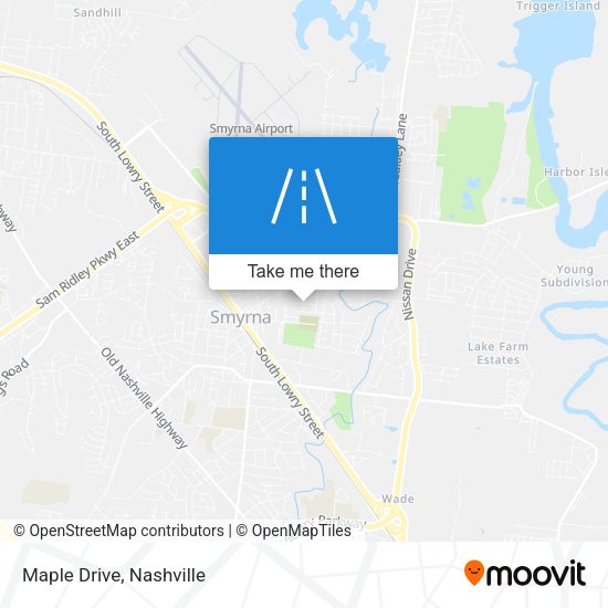 Mapa de Maple Drive