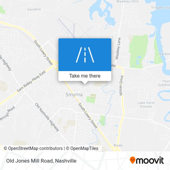 Mapa de Old Jones Mill Road
