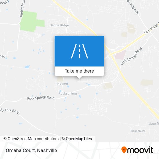 Mapa de Omaha Court
