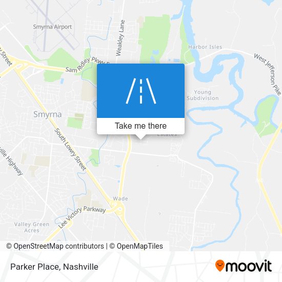 Mapa de Parker Place