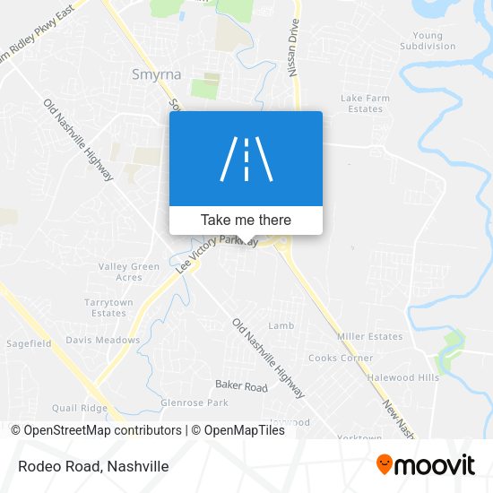 Mapa de Rodeo Road