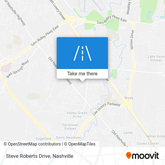 Steve Roberts Drive map