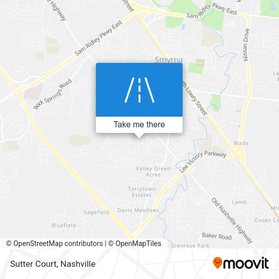Mapa de Sutter Court