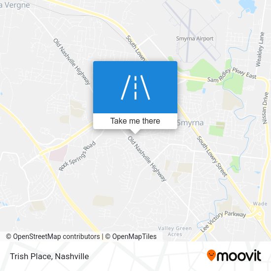 Mapa de Trish Place