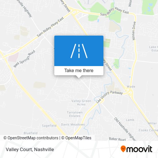 Mapa de Valley Court
