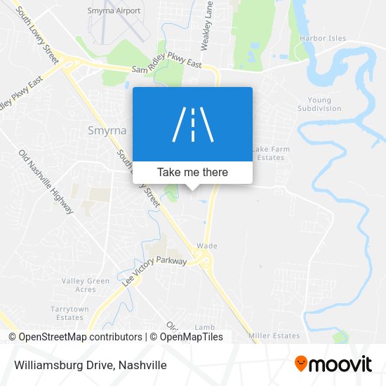 Williamsburg Drive map