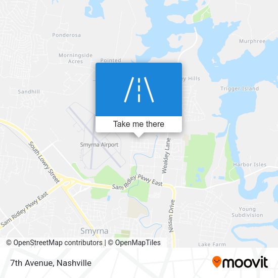 Mapa de 7th Avenue