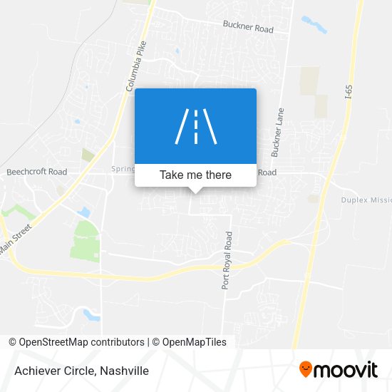 Mapa de Achiever Circle
