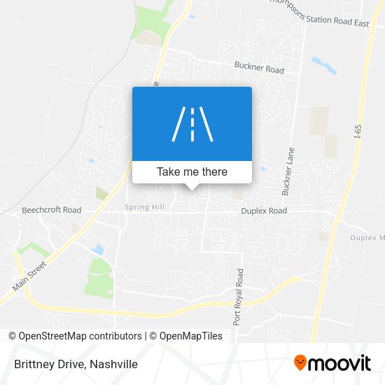 Mapa de Brittney Drive