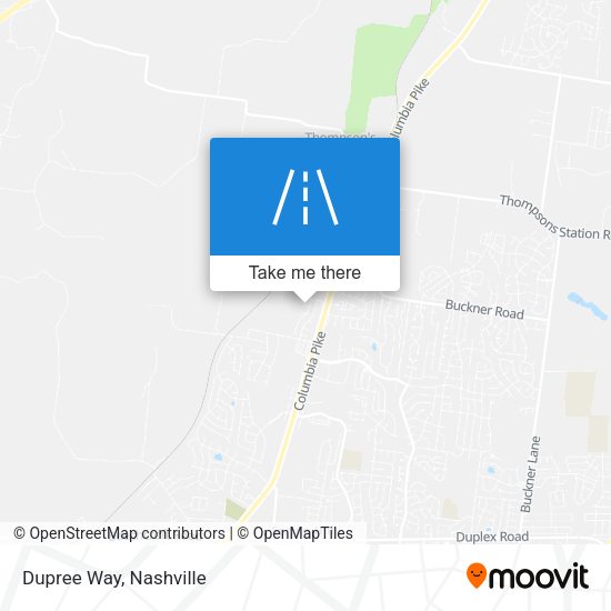 Mapa de Dupree Way